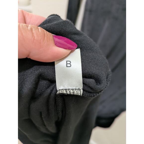 Private Edition By Chico's Vintage Velvet Long Dress Women's‎ Size 2 Black Maxi - Picture 6 of 9